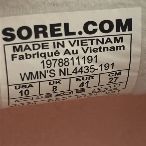 New Sorel Women's Out N About III Conquest Winter Boots Size 10 Waterproof boots - Picture 8 of 14